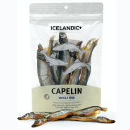 Icelandic+ Dog Capelin Whole Fish Treat 2.5 oz Bag