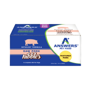 Answers Dog Detailed Raw Pork Formula Nibbles 2.2 lb