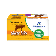 Answers Rewards Raw Cow Milk Cheese Bites w Trmrc&BlkPpr 8oz
