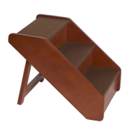 --Currently Unavailable-- CozyUp Folding Wood Pet Steps 15"