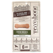 --Currently Unavailable-- Terrabone GF Fresh Breath Large Bones 384g 6ct