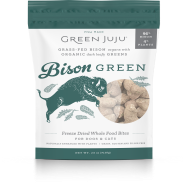 Green Juju Dog/Cat FD Whole Food Bites Bison Green 2.5 oz