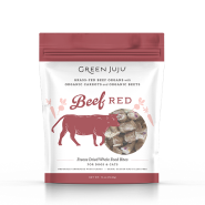 Green Juju Dog/Cat FD Whole Food Bites Beef Red 7.5 oz