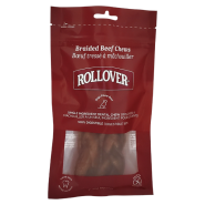 Rollover Braided Beef Chew 6.5" 2 pk