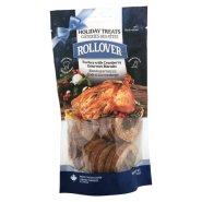Rollover Holiday Gourmet Crunchy Biscuits Trky&Cran Sm 185gm