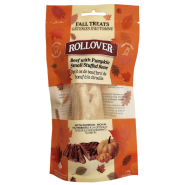 Rollover Fall Treats Beef w/ Pumpkin Small Stuffed Bone
