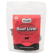 Yaari Dog Treats Single Ingredient Beef Liver 65g