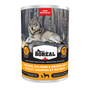 Boreal Dog West Coast Selection ChickenSalmon&BrRice 12/400g