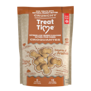 Treat Time Dog Crunchy Peanut Butter Treats 454g