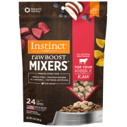 Instinct Dog Raw Boost FD Mixers Natural Beef 6 oz