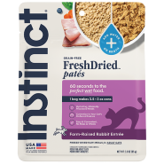 Instinct Cat FreshDried Pates Rabbit Entree 3oz