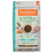 Instinct Dog Be Natural Puppy CageFree Chkn & BnRice 4.5 lb