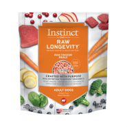 Instinct Dog Raw Longevity Frozen Adult Beef Bites 7 oz