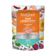 Instinct Dog Raw Longevity Frozen Puppy Chicken Bites 4 lb