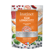 Instinct Dog Raw Longevity Frozen Adult Cod/Beef Bites 4 lb