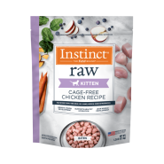 Instinct Cat Raw CageFree Chicken Kitten Bites 1.25 lb
