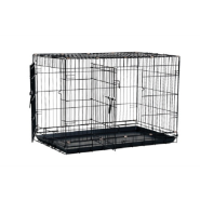 Precision 4000 Black Great Crate 36 x 23 x 26" Two Door