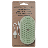 Dexypaws Dog Spritz & Brush Curry Comb