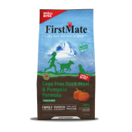 FirstMate Dog LID GF Cage Free Duck&Pumpkin Small Bites 4 lb