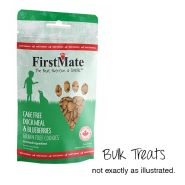 FirstMate Dog Treats GF Cookies Duck&Blueberries Bulk 10 lb