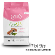 NutriSource Dog PureVita GF Salmon & Peas Trials 12/140g