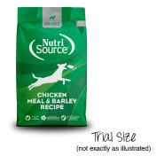 NutriSource Dog Choice Chicken Meal & Barley Trials 12/140g