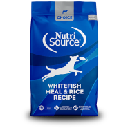 NutriSource Dog Choice Whitefish Meal & Rice 13.6 kg