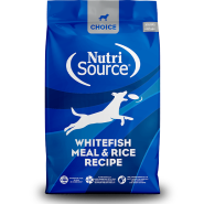 NutriSource Dog Choice Whitefish Meal & Rice 18kg