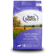 NutriSource Dog Small & Medium Breed Puppy 11.8 kg