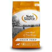 NutriSource Dog Grain Free Lamb Meal & Peas 11.8 kg