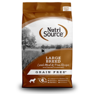 NutriSource Dog Grain Free Large Breed Lamb Meal&Peas 11.8kg