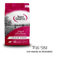 NutriSource Dog Grain Free Seafood Select Trials 12/140g