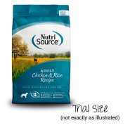 NutriSource Dog Adult Chicken & Rice Trials 12/140g