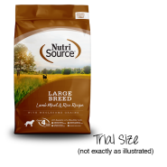 NutriSource Dog Large Breed Lamb Meal & Rice Trials 12/140g