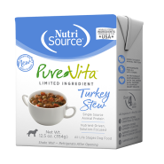 NutriSource Dog PureVita Turkey Stew 12/12.5oz