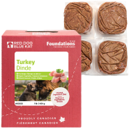 Red Dog Blue Kat Dog Foundations Turkey 6/4x0.25 lb