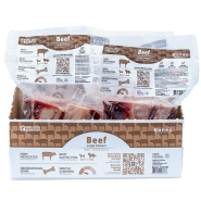 Red Dog Blue Kat Dog Raw Bones Beef Femur Large 10cs