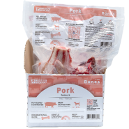 Red Dog Blue Kat Dog Raw Bones Pork Femurs 9/2 pk