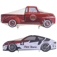 Turbo Cat Car Scratchers Display 4 pc