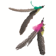 Coastal Flying Teaser Feather Replacment 2 Pack