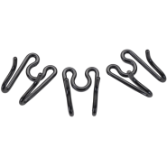 Herm Sprenger Prong Collar Extra Links Black 2.25mm 3 pk