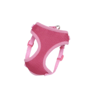 Comfort Soft Wrap Adj Harness 3/8x11-13" Bright Pink 3XSmall