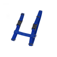 Figure H Adj Nylon Cat Harness Blue 18"