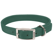 DoublePly Standard Nylon Collar 1x20" Hunter Green