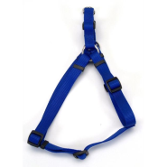 Comfort Wrap Adj Nyl Harness 3/4x20-30" Blue