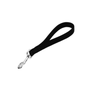 Double-Ply Nylon Traffic Leash 1" x 12" Black