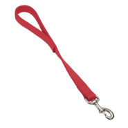 Double-Ply Nylon Traffic Leash 1 x 18" Red