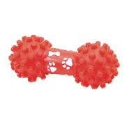Rascals 6.5" Small Vinyl Spike End Dumbbell Red