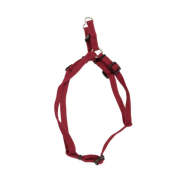 New Earth Soy Comfort Wrap Adj Harness 3/8"x12-18" Cranberry