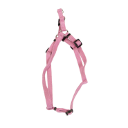 New Earth Soy Comfort Wrap Adj Harness 3/8"x12-18" Rose